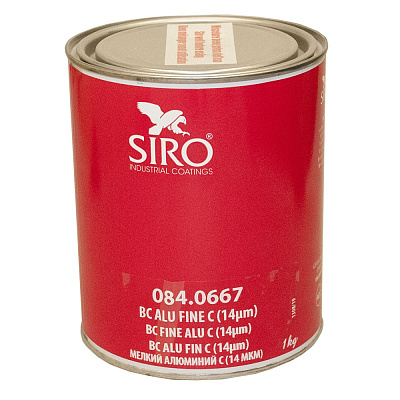 084.0667 SIRO BC FINE ALU C Пигментная паста, уп.1кг.